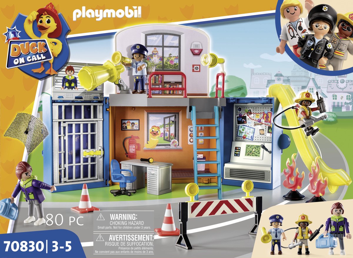 Figurine Playmobil® 30105190 Duck On Call - Mikey Médecin urgentiste