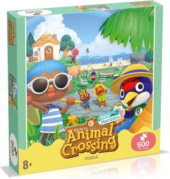 Thumbnail van een extra afbeelding van het spel Animal Crossing Puzzel 500 stukjes