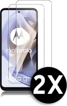 Motorola Moto G200 - Screenprotector Glas Gehard Tempered Glass - 2 Stuks