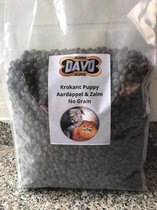 Davo Dog Supplies krokant puppy aardappel & zalm no grain 20kg