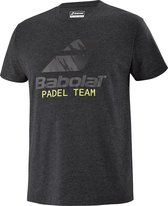 Babolat TEAM padel t-shirt - antraciet - maat S