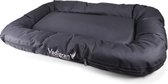 Matras outdoor nylon zwart 80x56x10cm