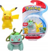 Pokemon Battle Figure Pack - Pikachu & Bulbasaur