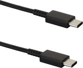 USB Type-C to Type-C DataCable EP-DN970BWE (5A) for all Devices with Type-C Port, Black , Zwart