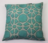 Madison sierkussen 50x50 cm Steps mint