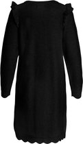 Object Jurk Objportia Knit Dress Pb11 23037400 Black Dames Maat - S