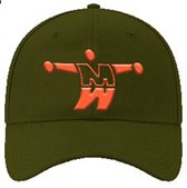 MDY Sportkleding - Cap met logo (Black/Green)
