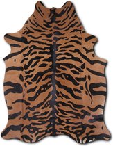 Euroskins Koeienhuid - Vloerkleed - Tijgerprint - 206x157 cm - Premium Quality - Tigre