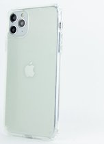 SafeCase® iPhone 11 Pro Hoesje - Transparante Back Cover Case + Gratis Glass Schermbeschermer
