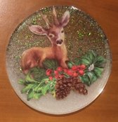 hars drink coaster/ hangemaakte resin onderlegger/ verjaardagscadeau/ kerst/ geschenk