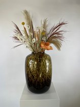 Droogbloemen Boeket 75CM - Orangino - Boeket - Dried Flowers - Pampas Pluimen - Gedroogde Bloemen