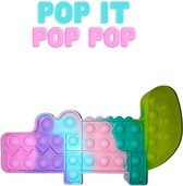 Pop IT Krokodil | Multi color | fidget toys | cirkel pop it | satisfying popjes - Go Tiktok viral