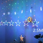 Star LED gordijn - verlichting sterrengordijn - verlichting sterren - Sterren Led - verlichting buiten figuren - verlichting raam - verlichting binnen - verlichting led buiten - Wa