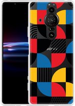 Sony Xperia Pro-I Hoesje Abstract Pattern Designed by Cazy