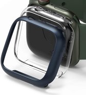Ringke Slim Apple Watch 7/8 45MM Hoesje Transparant Blauw (2-Pack)