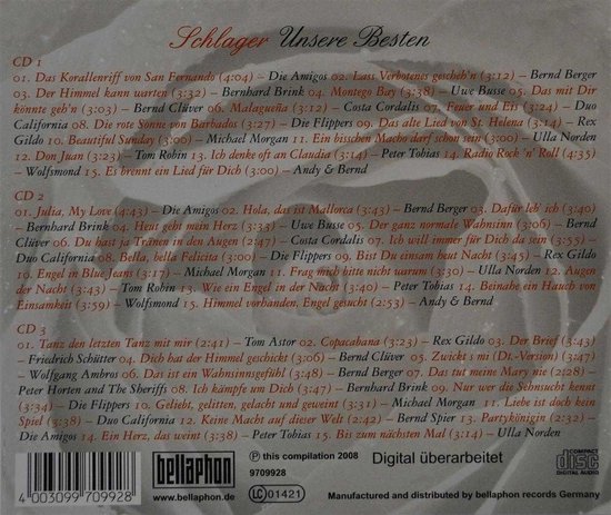 Various Artists - Schlager Unsere Besten (3 CD)