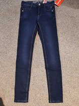 Lemmi - meisjes jeans - blauw - slim fit - maat 146