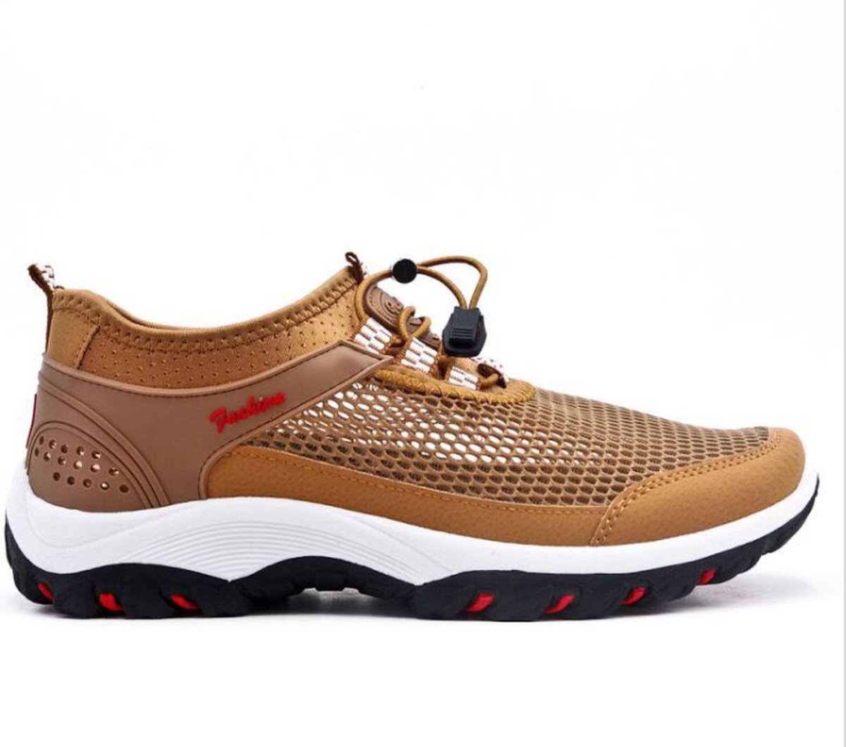 Heren schoenen half open bruin maat 40 bol