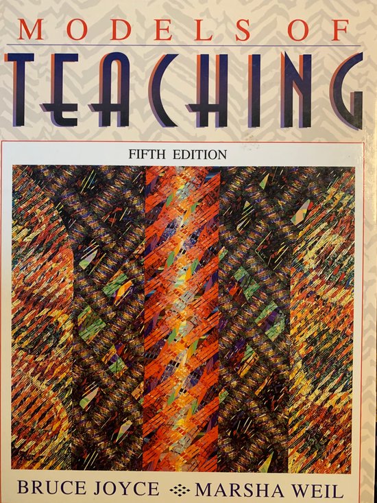 Models of Teaching, Bruce R. Joyce 9780205193912 Boeken bol