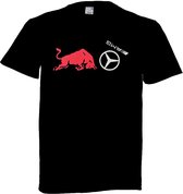 T-shirt maat XL - Red Bull - Mercedes - F1 - Formule 1 - Max Verstappen - Lewis Hamilton