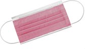 Akzenta Topmask Type IIR wegwerp medische mondkapjes FUCHSIA met elastieken oorlossen | Type twee mondmaskers | Met CE-markering | EN14683:2019 | 98% filtratie, vloeistofbestendig