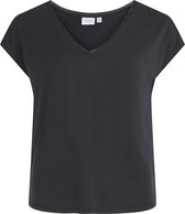 VILA VIMODALA DETAIL V-NECK S/S TOP/SU - NOOS Dames T-Shirt - Maat XS