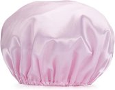 COMBES Douchemuts - Roze - Douchecaps - Douche - Haar - Shower Cap - Badmuts - Waterdicht - Vrouwen