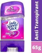 Lady Speed Stick Pro 5 in 1 Deodorant Vrouw Gel - 48h Effectieve Vijfvoudige Bescherming Deodorants - Anti Transpirant - Ruik Onweerstaanbaar en Voel je Top - 1 Stuk