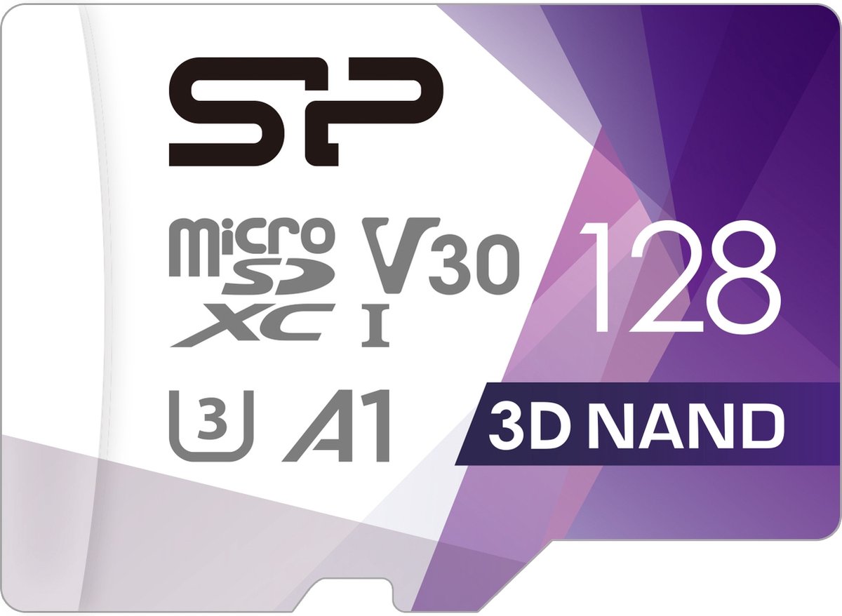 Silicon Power - Superior Pro - Micro SD Kaart - Inclusief SD Adapter - UHS-I U3 V30 4K A1 - 128GB