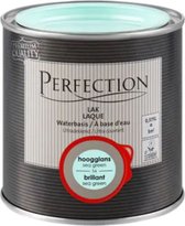 Perfection lak Ultradekkend hoogglans sea green verf 375ml
