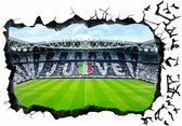 Juventus Stadion - Muursticker - 50 x 70 cm - Multi