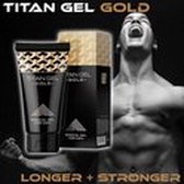 Titan Gel - Gold - 4 stuks - Stimulerende Glijmiddel voor de Man - Keiharde Erecties Voor Mannen - Gel voor Erectie - Erectiepil Is Verleden Tijd - Bevordert Erectie EN Opwinding V