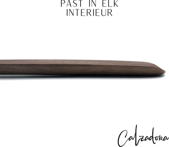 Calzadora® Schoenlepel Lang - 60cm - Schoentrekker - Duurzaam, sterk en prachtig - Lange Schoenlepel