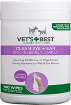 CLEAN EAR/EYE WIPES HOND 160ST