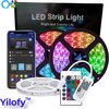 foto van YILOFY 5 Meter Smart Led Strip Set Incl. App + Handleiding | Instelbare Kleuren Led Strips | Wifi App Makkelijk Bestuurbaar Led Light Strip | + Afstandsbediening Led Lamp Lights Verlichting