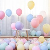 Pastelkleuren Ballonnen - 60 stuks - 30 cm/ 12 inch  - Mix van 8 kleuren - Verjaardag - Decoratie