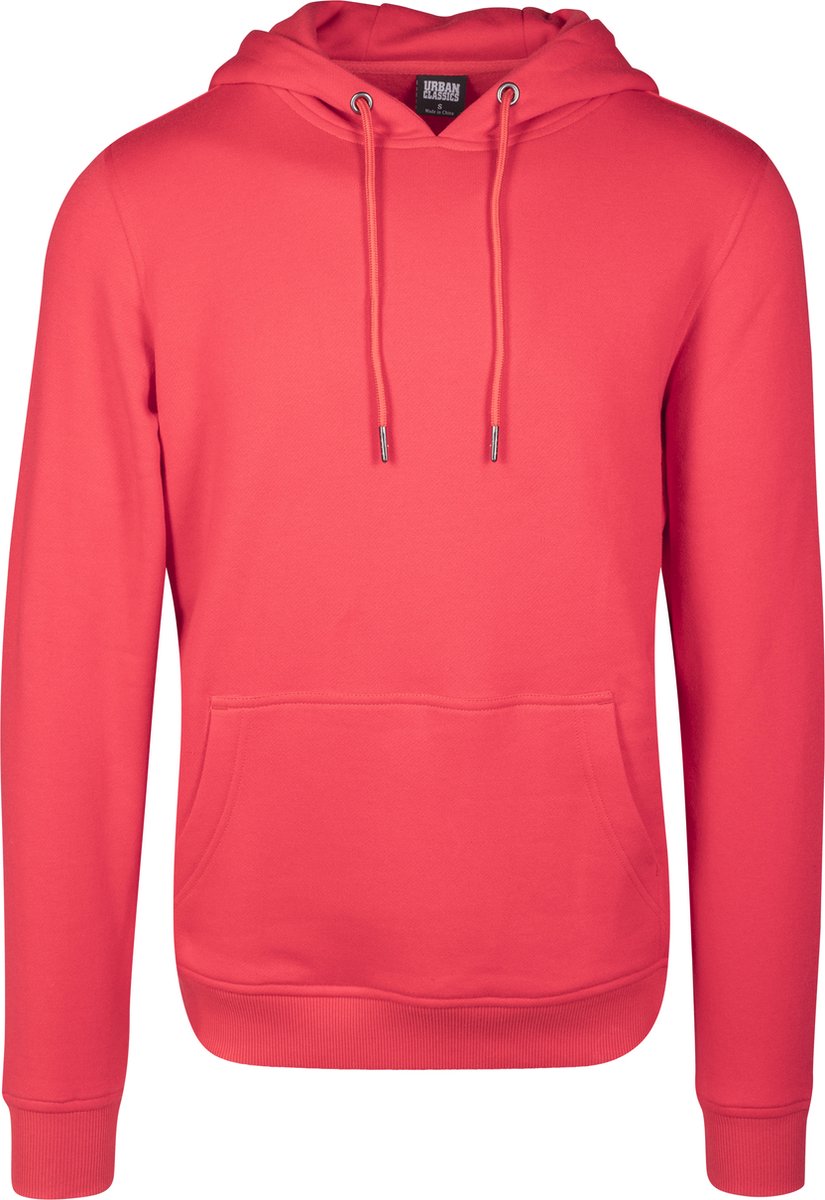 Heren Mannen Modern Nieuw Casual Streetwear Hoodie Basic Sweat Hoody fire Rood