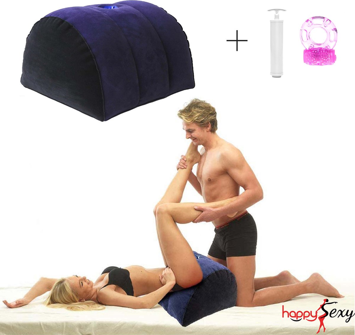 Sex Kussen Positie Seks Kussen Sofa Seksstandjes - Voor Erotische Koppels –  Sex Pillow / Meubel / Poef Positions - Sexmeubel – Opblaasbaar Kussen – ...