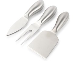 Salt&Pepper - Kaasmessenset - 3-delig - zilver - Fromage