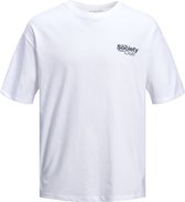 Jack & Jones T-shirt Club White (Maat: 4XL)