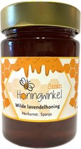 Honingwinkel - Premium wilde lavendelhoning Spanje 450g Honingwinkel ( - 450g - Spanje - Honing Vloeibaar - Honingpot