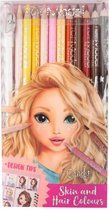 Topmodel Kleurpotloden Haar-en Huidkleuren