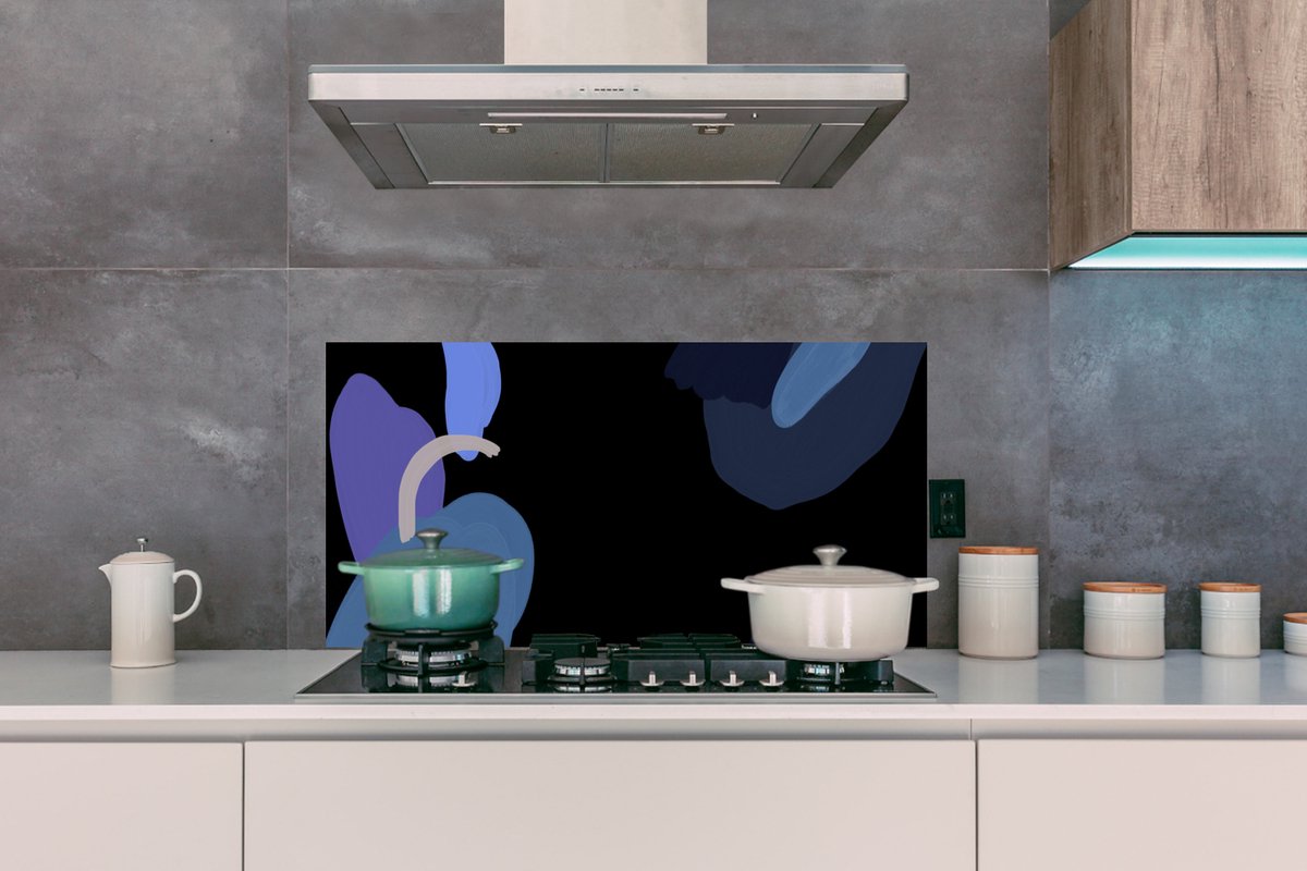 KitchenYeah Spatscherm 100x50 cm - Beste oma ooit - Aluminium thumbnail 6