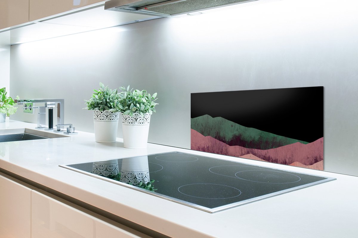 KitchenYeah Spatscherm 70x30 cm - Best Grandma Ever aluminium thumbnail 3