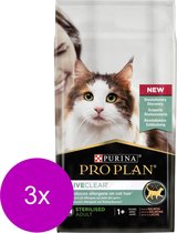 Pro Plan Cat Liveclear Sterilised Adult - Kattenvoer - 3 x Zalm 1.4 kg