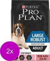 Pro Plan Dog Adult Robuust Sensitive Skin - Hondenvoer - 2 x Zalm 14 kg