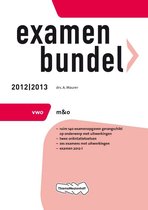 Examenbundel vwo M&O  2012/2013