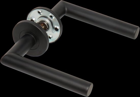 Ostiumhome® Avosso - Deurklink - Mat Goud - op Rond Rozet