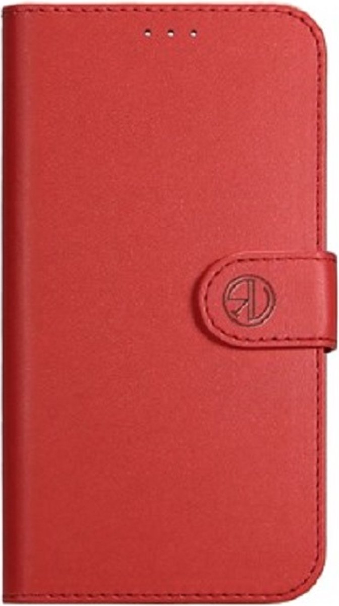 Super Rico Vitello Wallet Case Geschikt voor Samsung Galaxy S9 Rood