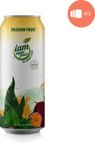 I am Superjuice Passion Fruit 12x0,33L - échte passievruchtsap gemixt met water - zonder toegevoegde suikers - zonder conserveringsmiddelen - zonder concentraat - exotisch fruitsap
